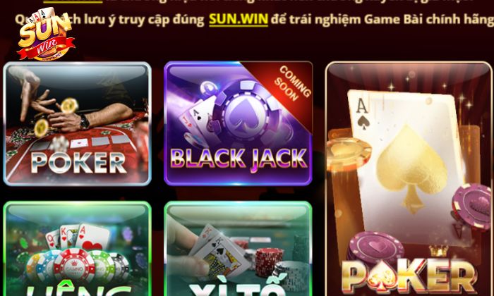 Những nét chính về trò chơi Blackjack tại Sunwin
