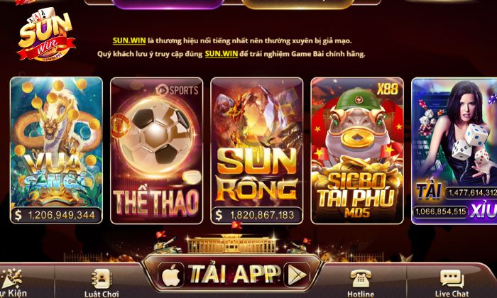 Người chơi không thể đăng nhập, đăng ký tài khoản tại Sunwin