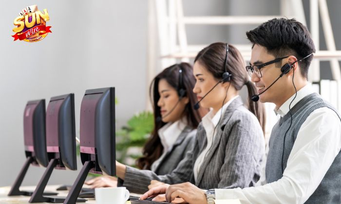 Nhờ đội ngũ CSKH Sunwin hỗ trợ nếu tài khoản bị khóa