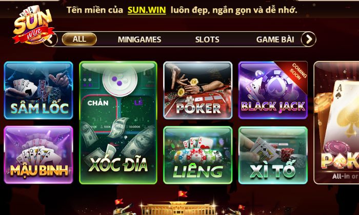 Đôi nét về poker Sunwin