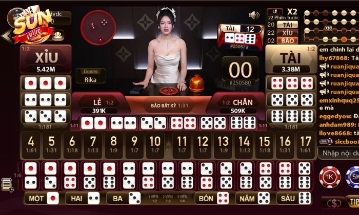 Hướng dẫn chơi sicbo X88 Sunwin chi tiết