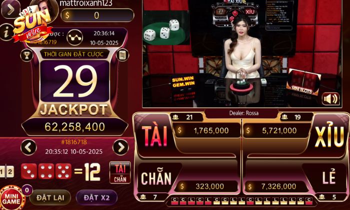 Giao diện đặt cược dễ thao tác