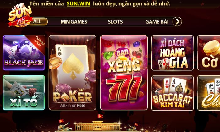 Tổng quan về tựa game xèng 777 Sunwin